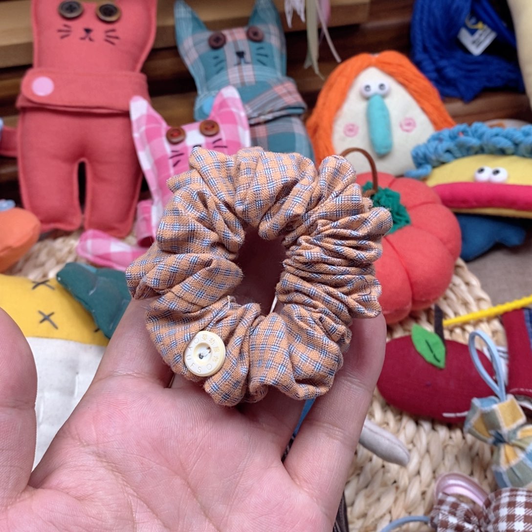 棉莱赛尔纤维发圈