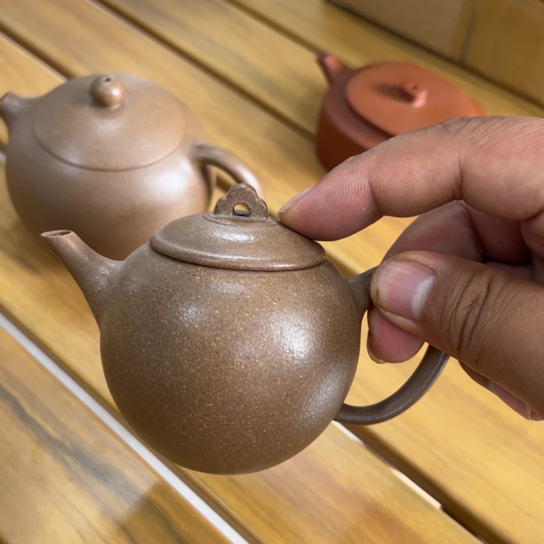 茶壶紫砂全手制作
