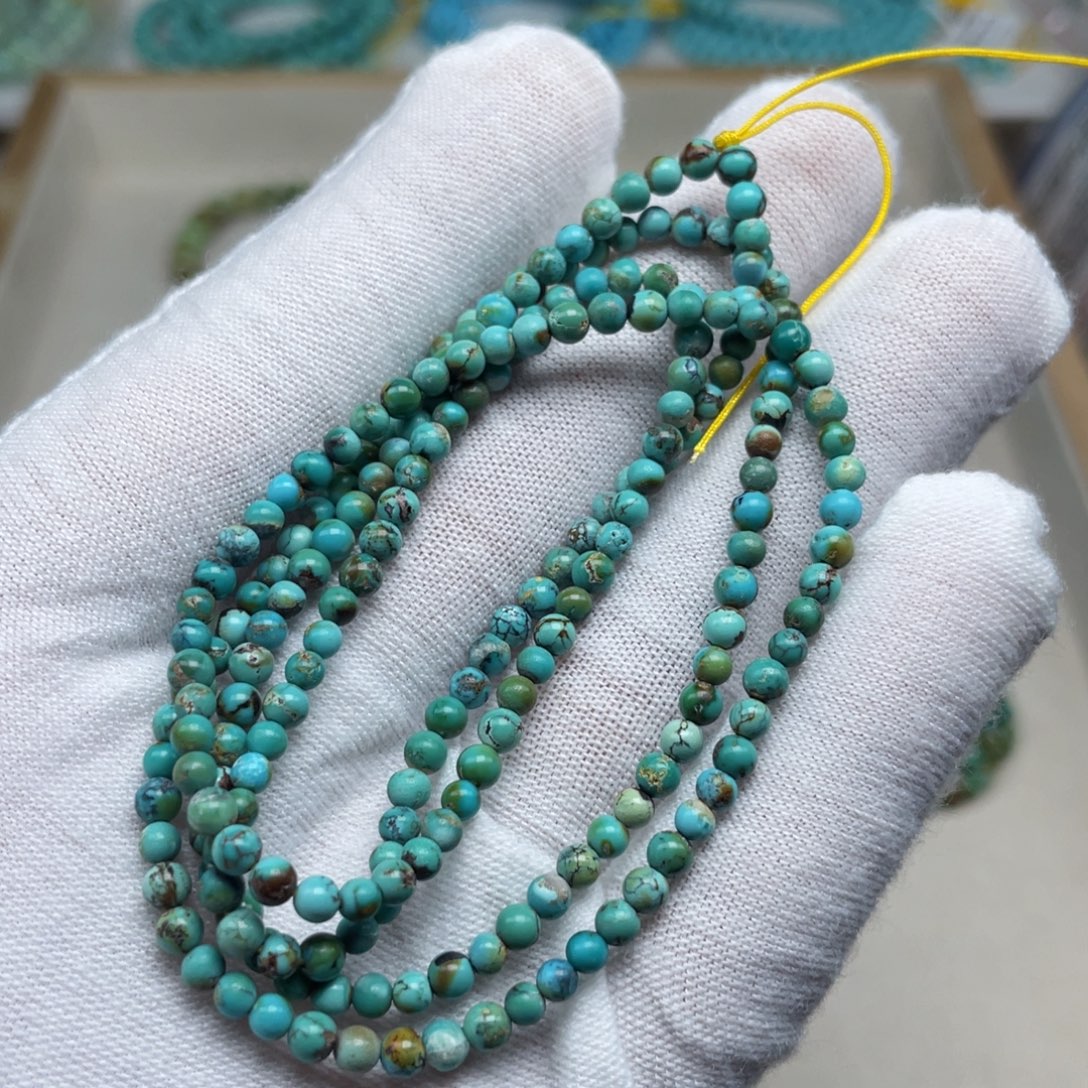 未镶嵌绿松石珠宝奇石