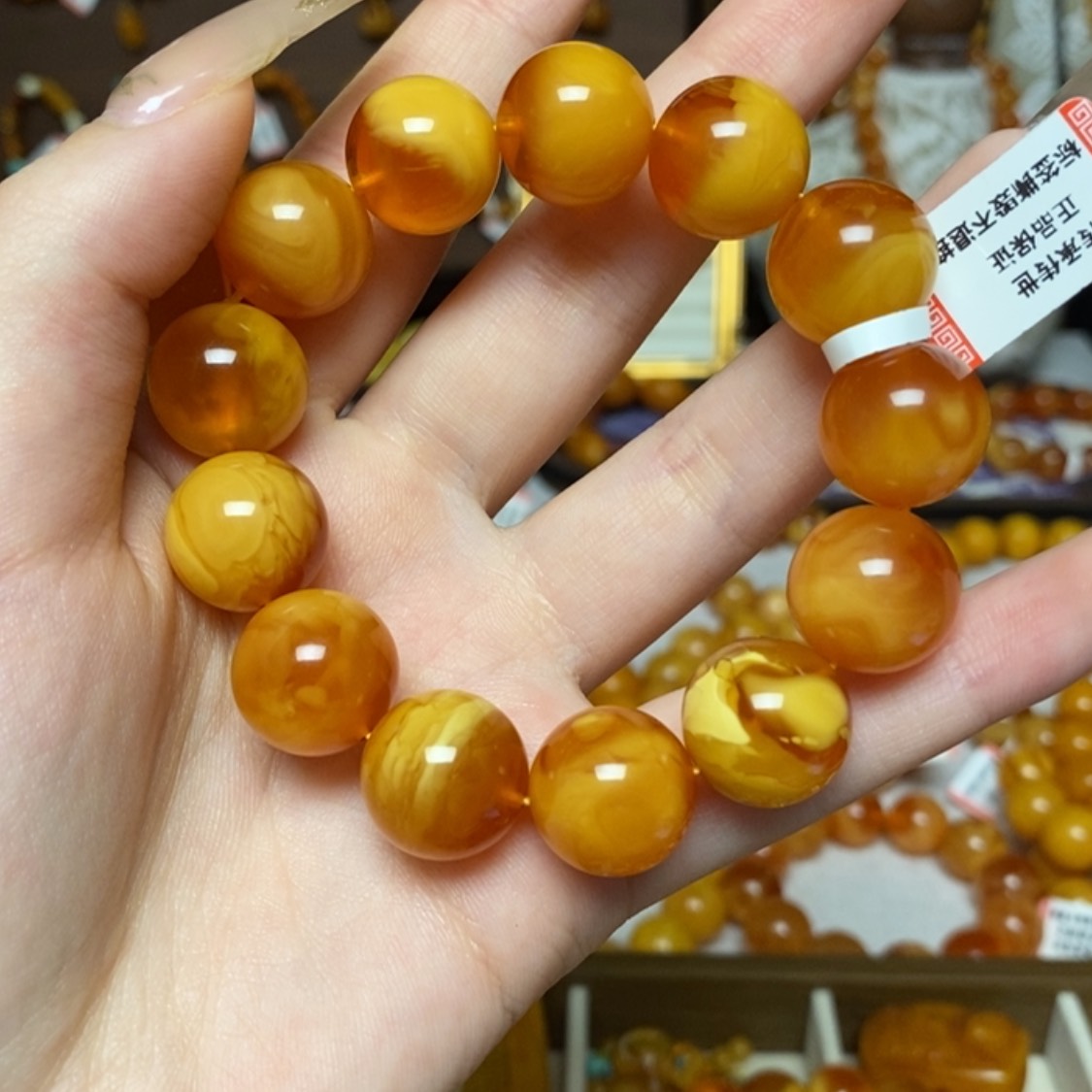 【闪购商品】手链蜜蜡未镶嵌定制