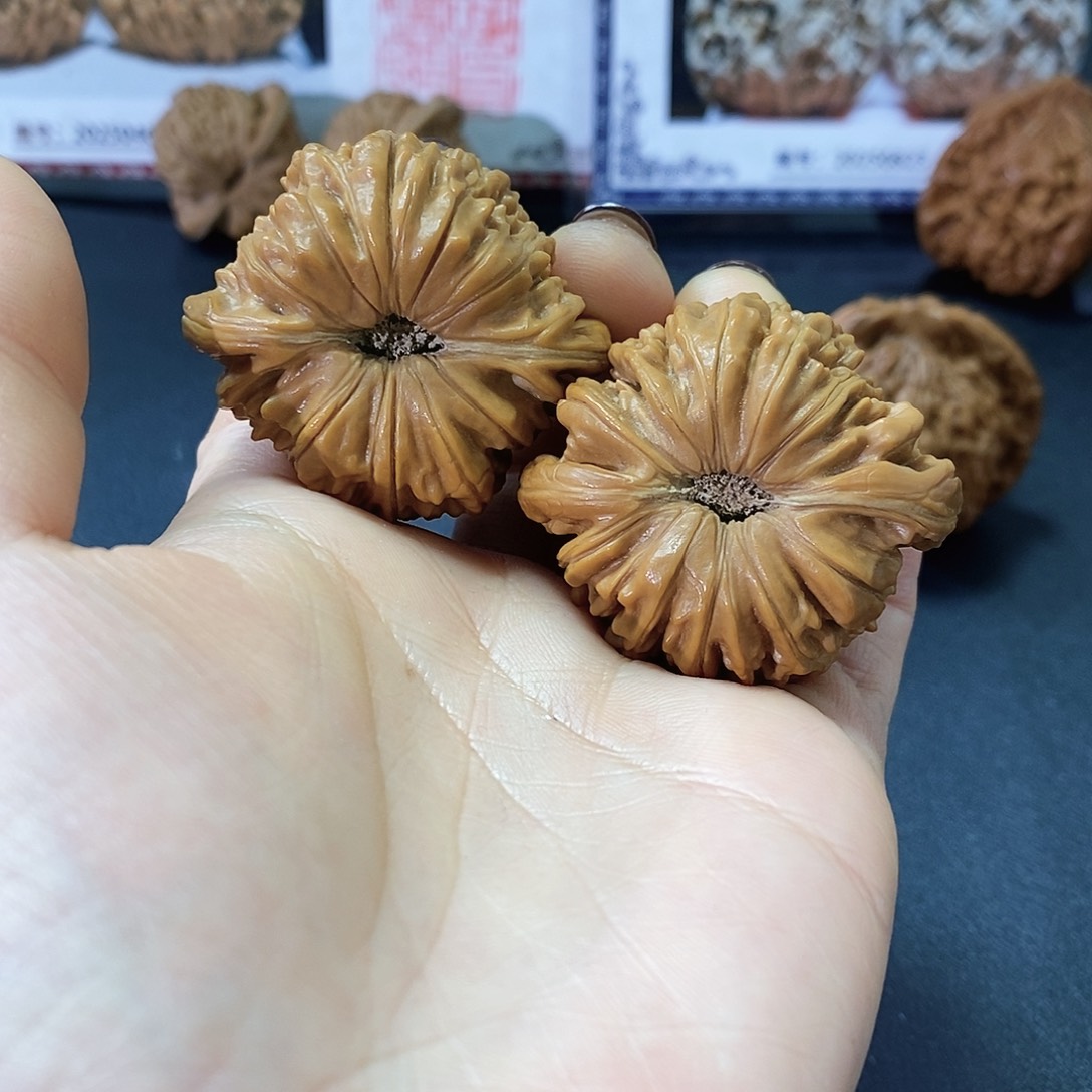 把件文玩核桃飞楼086-41尺有修