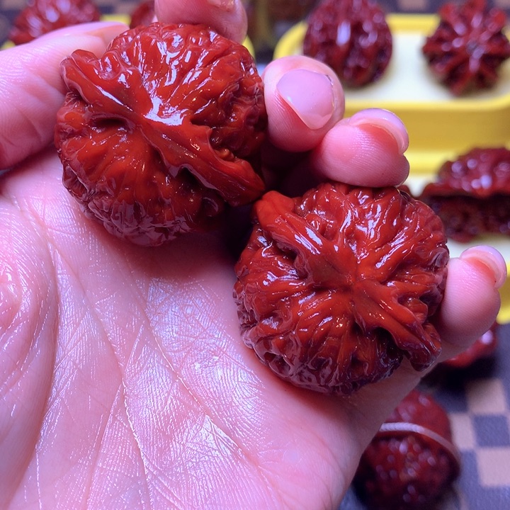 文玩核桃把件S****?闷白39