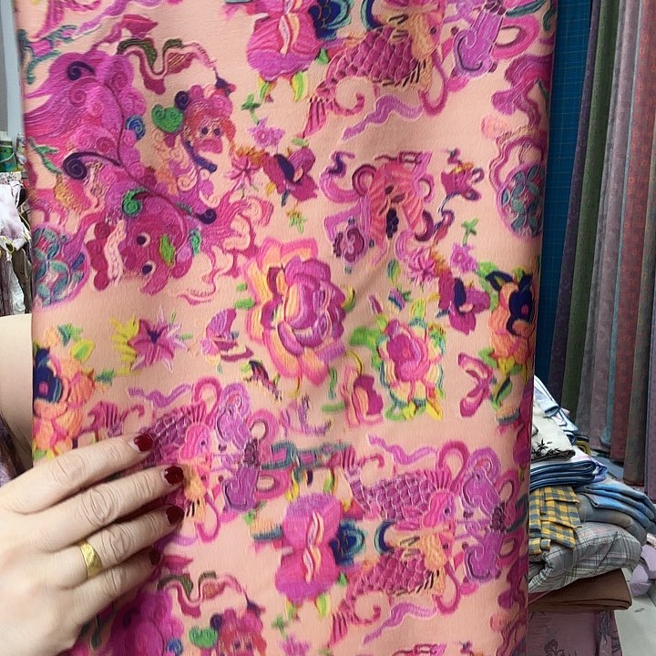 棉莫代尔纤维醋酸布头2米×1.5米