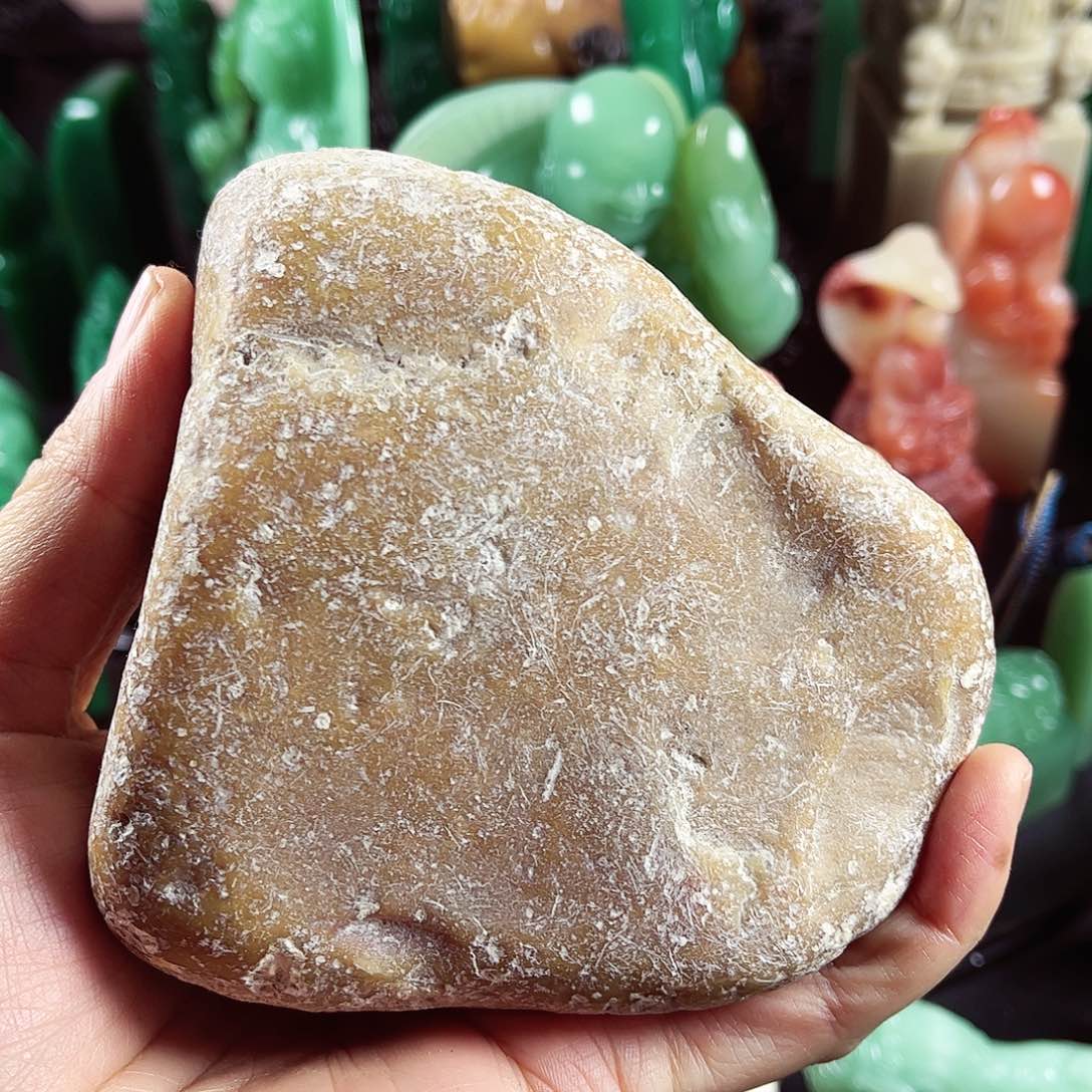 老挝石老挝田黄石