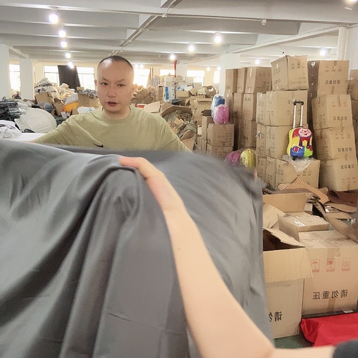 织物灰色双层床单