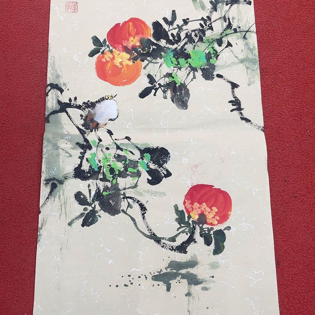 国画手绘国画作品