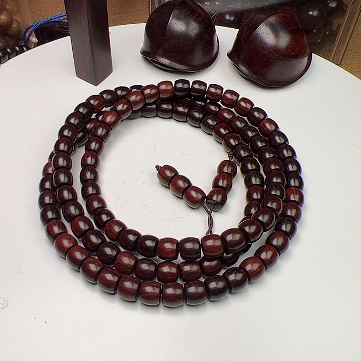 w***a小叶紫檀手串/手链8X9直切特价