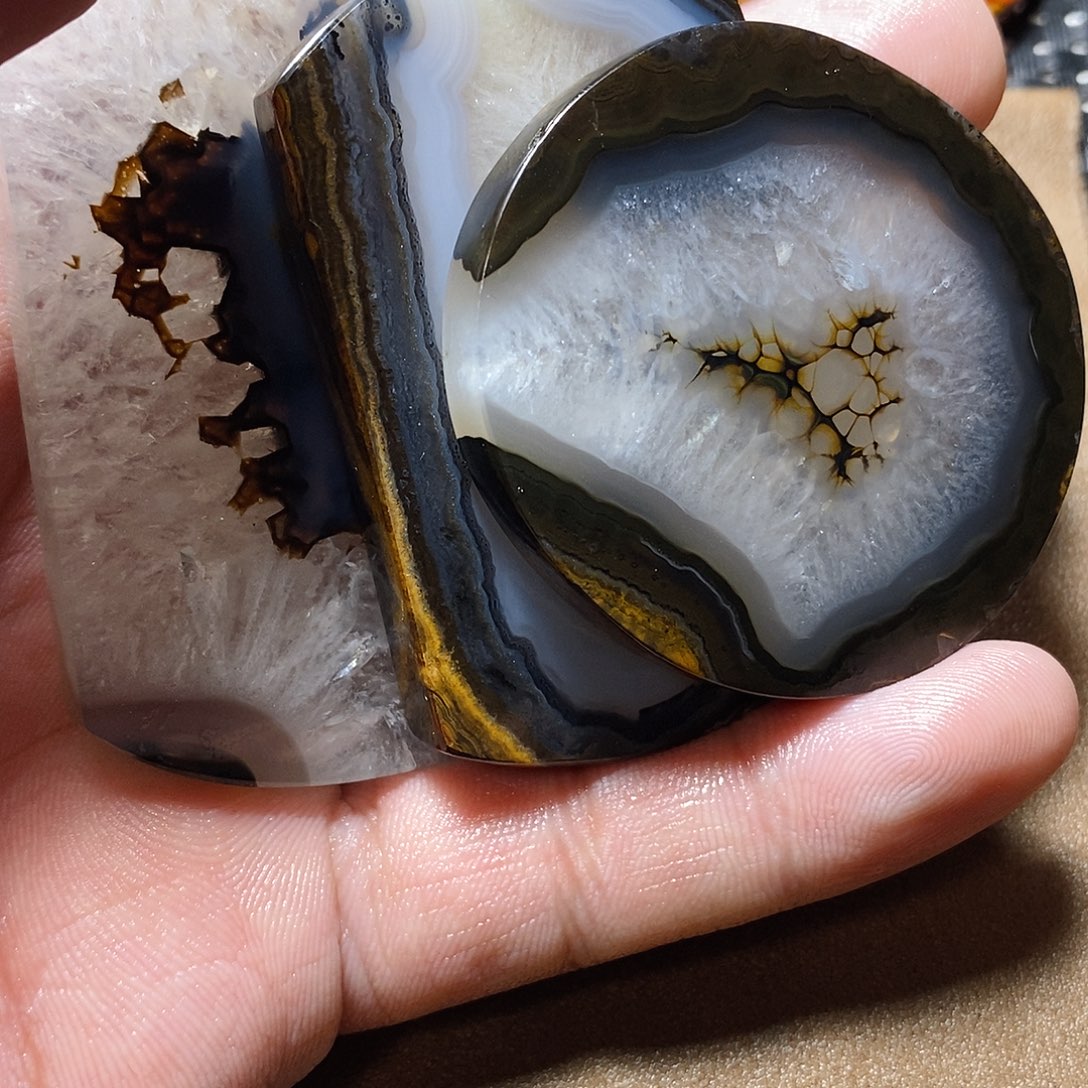 玛瑙/玉髓颈饰未镶嵌V***i