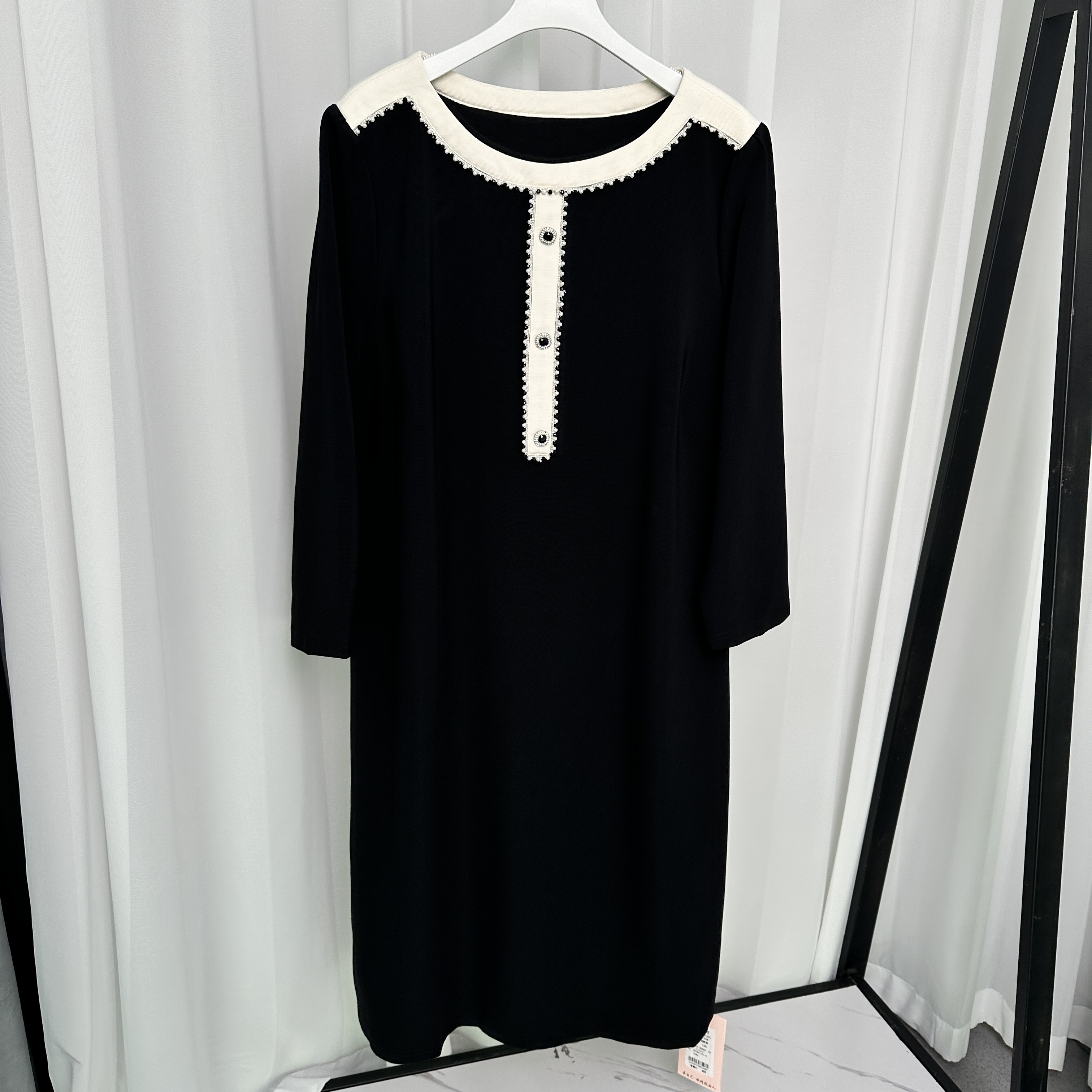 【芮娜依莲】26春季新款高定设计感连衣裙-1293