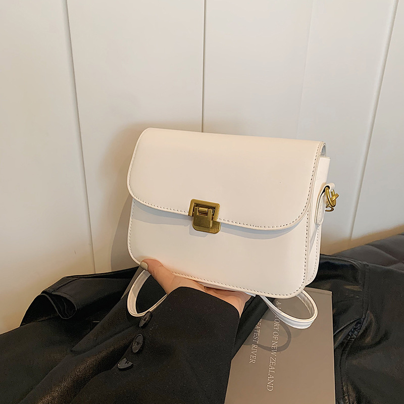 洋气新款包包女士斜挎包气质简约时尚秋季小方包潮女复古单肩2024