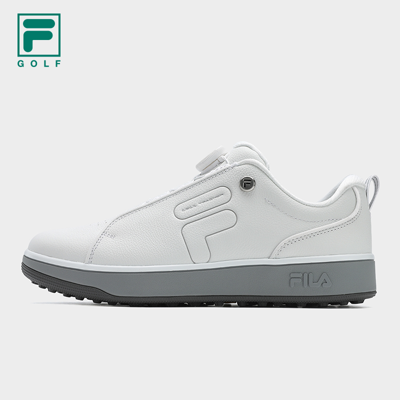 Fila/斐乐2025年春夏季新款高尔夫商务百搭软钉高球鞋A12M521701F