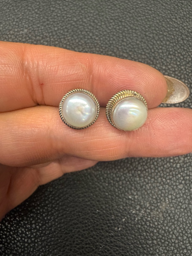 925银银制品 925银耳钉