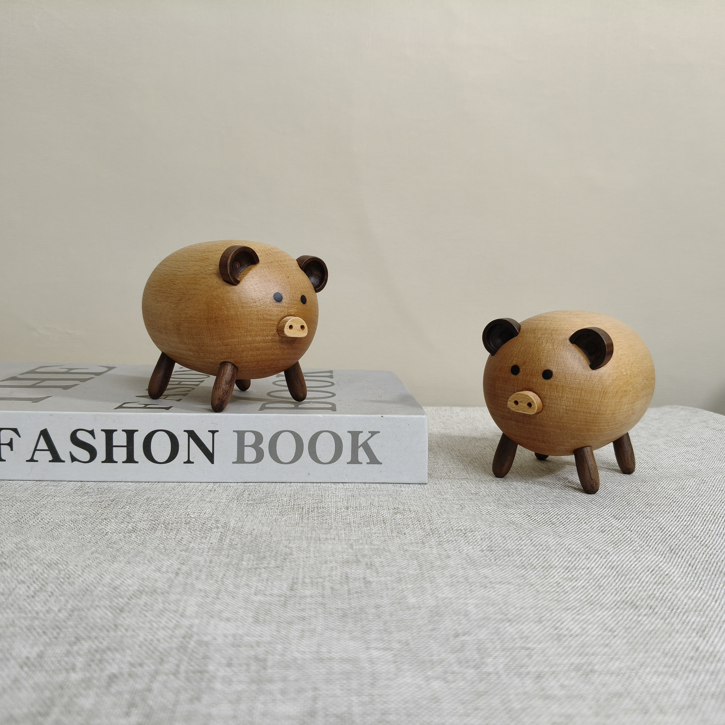 原木黑胡桃木创意家居桌面系礼物装饰