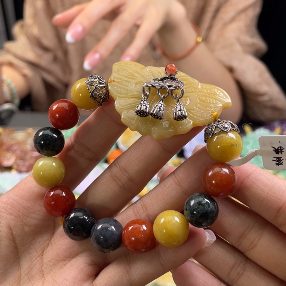 翡翠未镶嵌颈饰二***0代编织