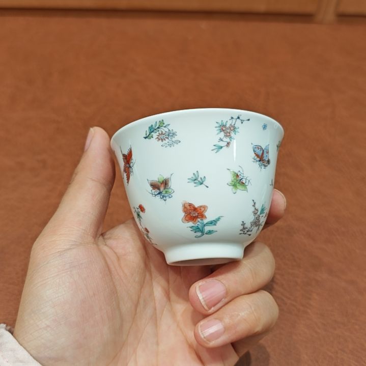 景德镇茶器茶杯主人杯盖碗