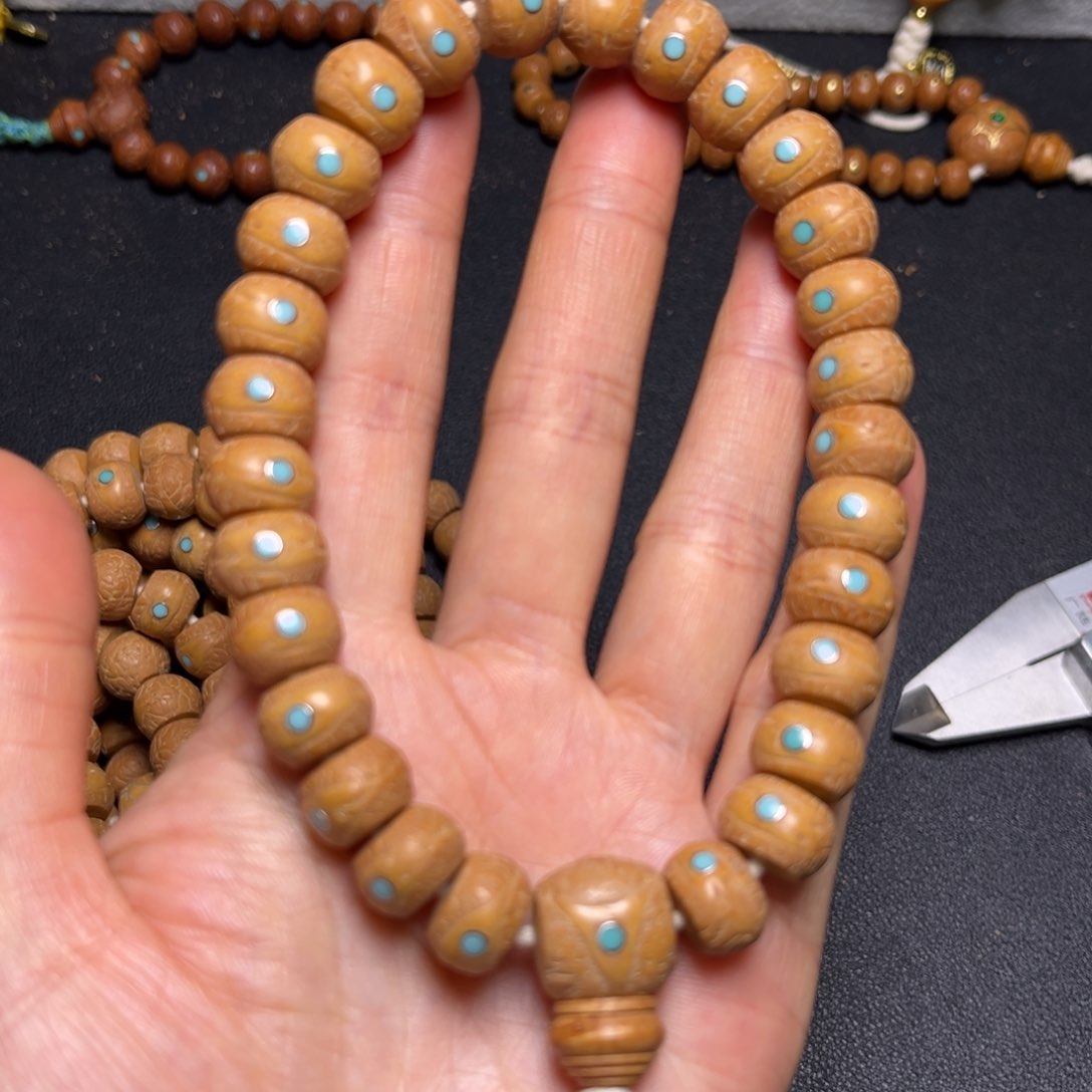 凤眼菩提吊坠12mm精工藏式松丁手持