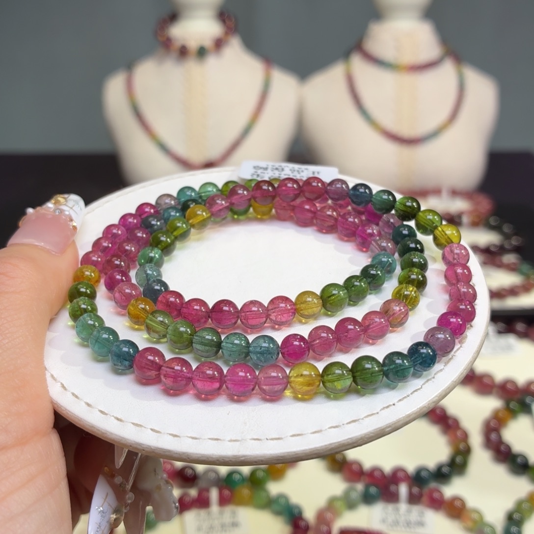 未镶嵌手链碧玺A30