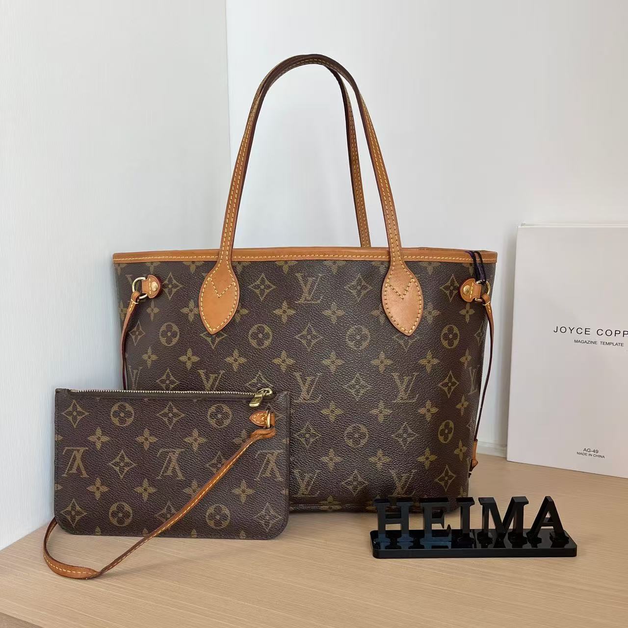 95新 LouisVuitton/路易威登 11689586 neverfull小号子母包