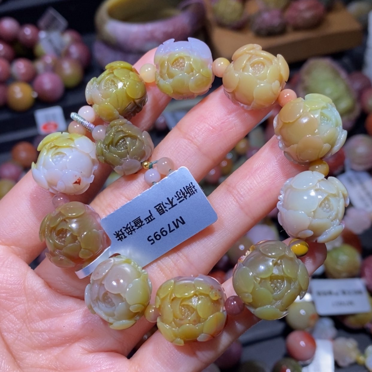 【闪购商品】未镶嵌手链玛瑙/玉髓R****w盐源玛瑙