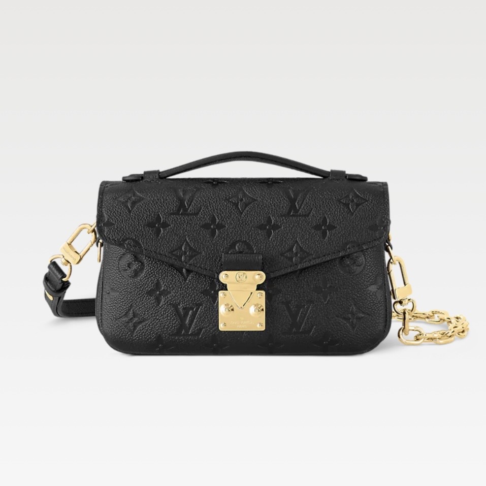99新 LouisVuitton/路易威登 新款小邮差黑色斜挎包/98新