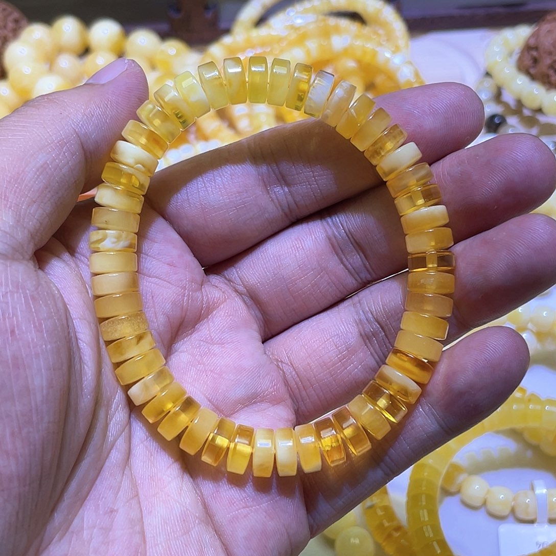 蜜蜡手串未镶嵌玻**城9mmmmmmmmmm