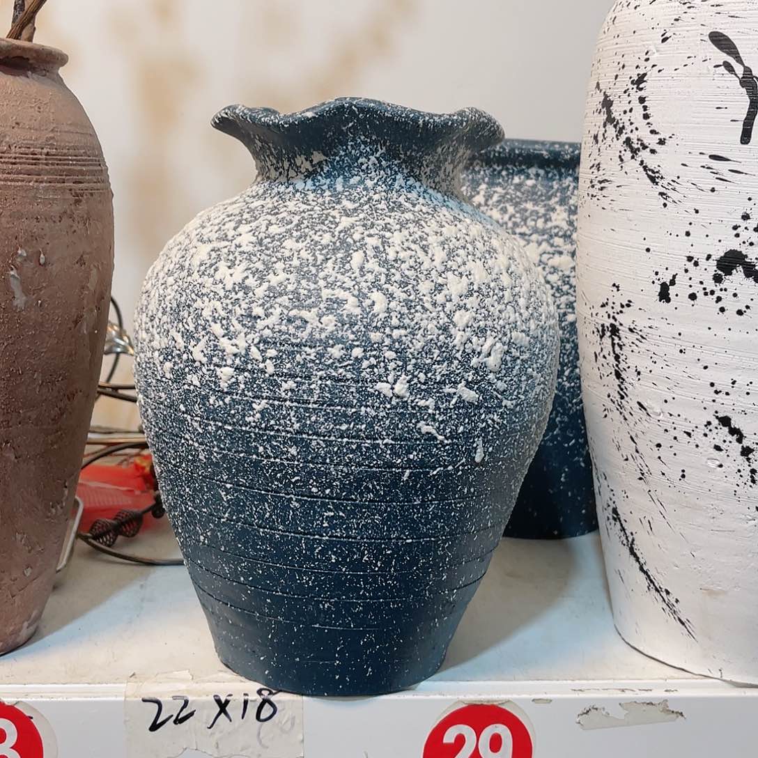 红陶无孔无孔口径13高度24