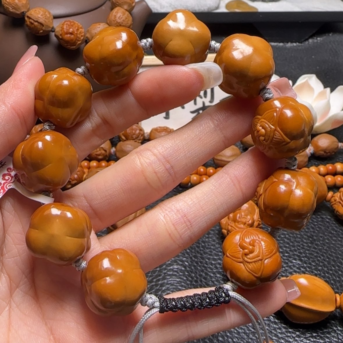 【闪购商品】橄榄核手串柿柿如意