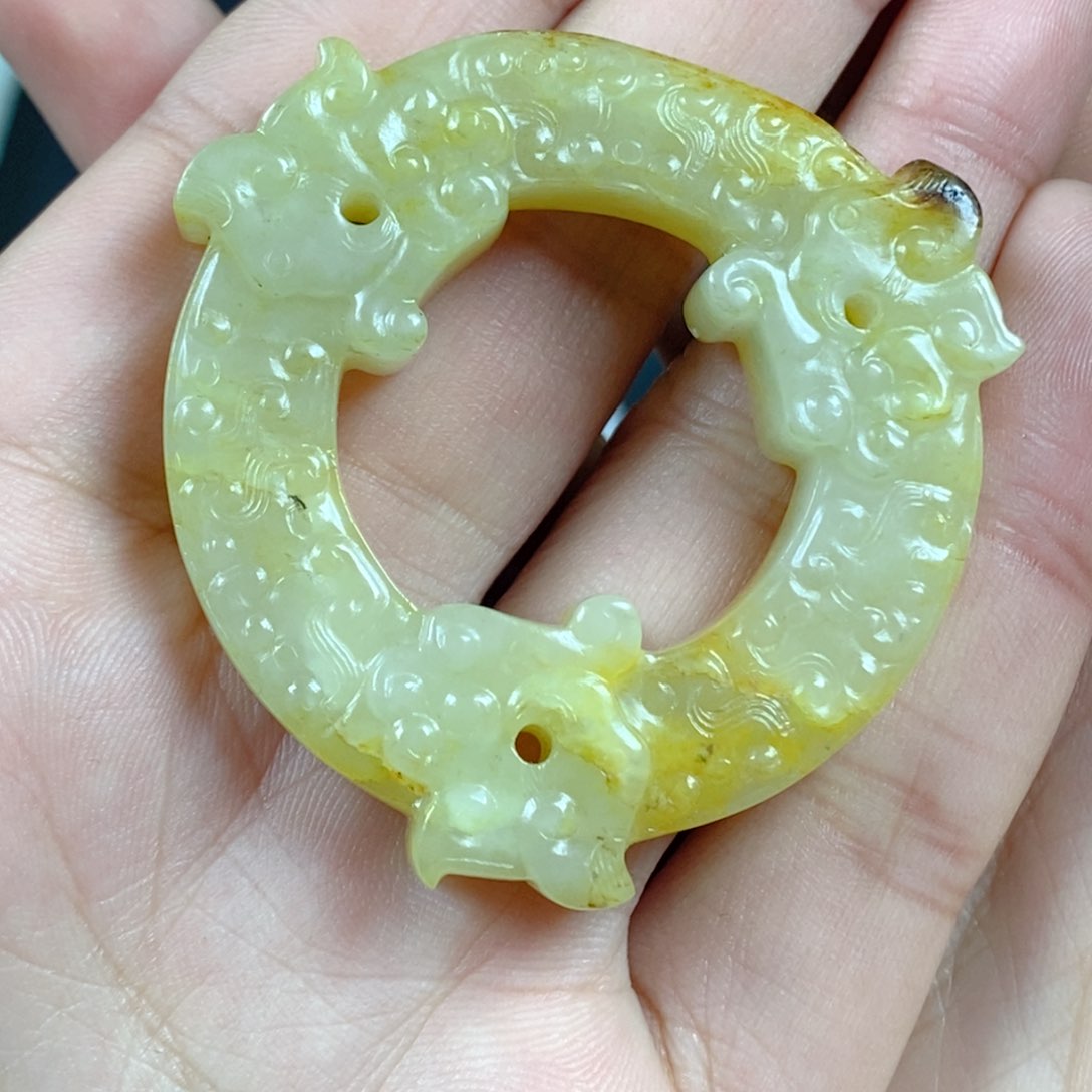 和田玉挂件未镶嵌