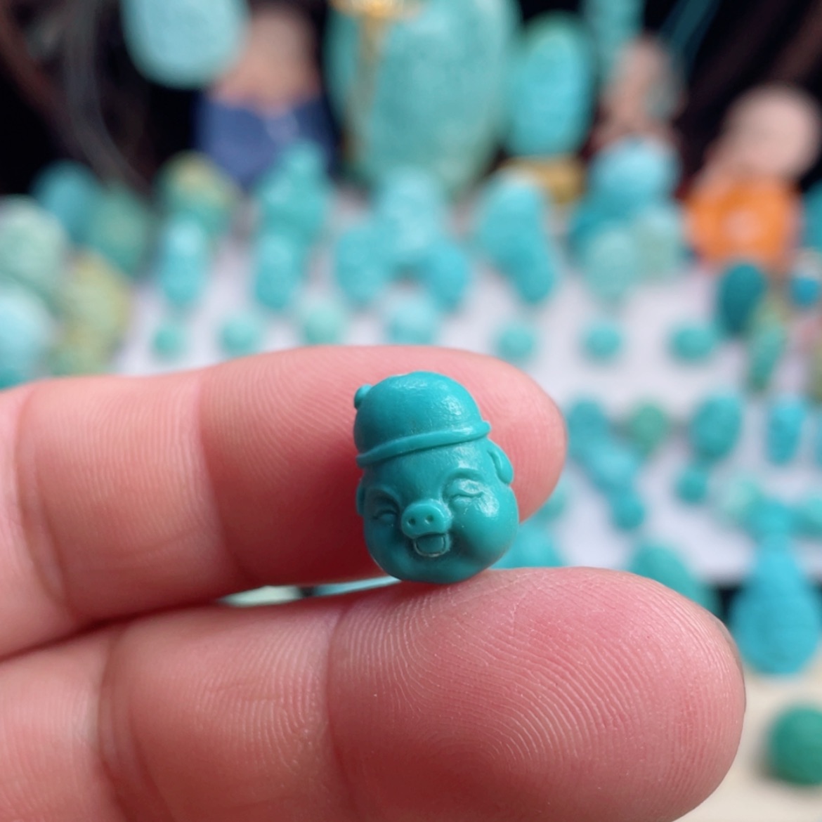 【闪购商品】绿松石吊坠(不含链)未镶嵌