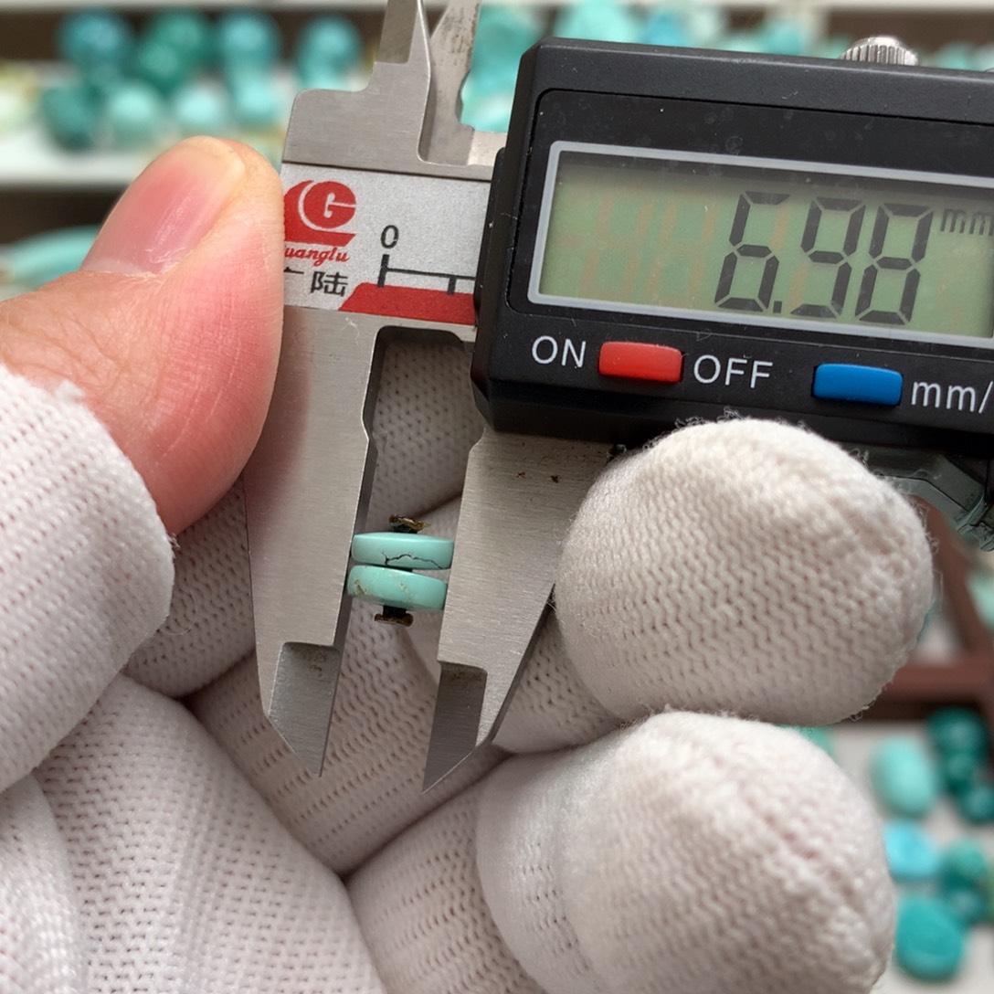 绿松石未镶嵌散珠