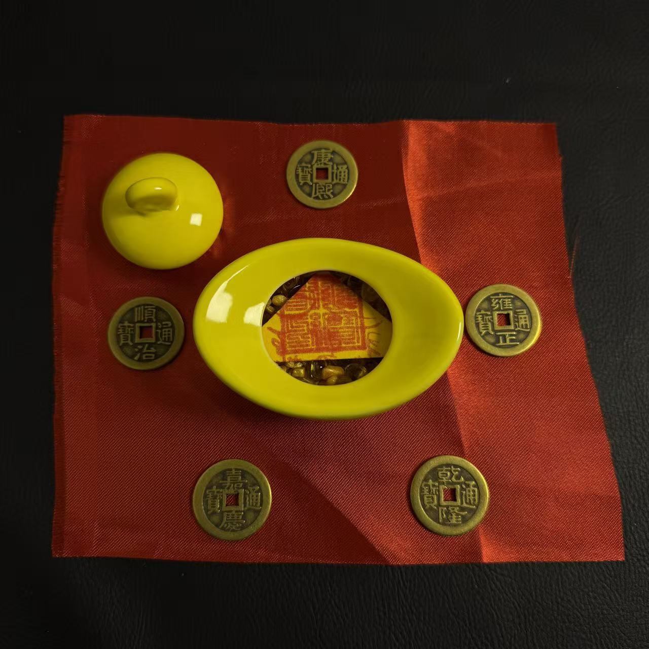 【老师推荐】五帝家中元宝客厅玄关阳台摆件