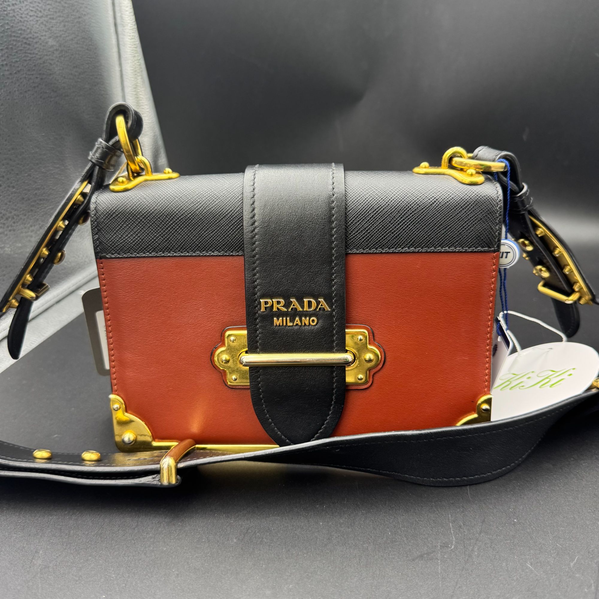 95新 Prada/普拉达 /KIKI/单肩包/H