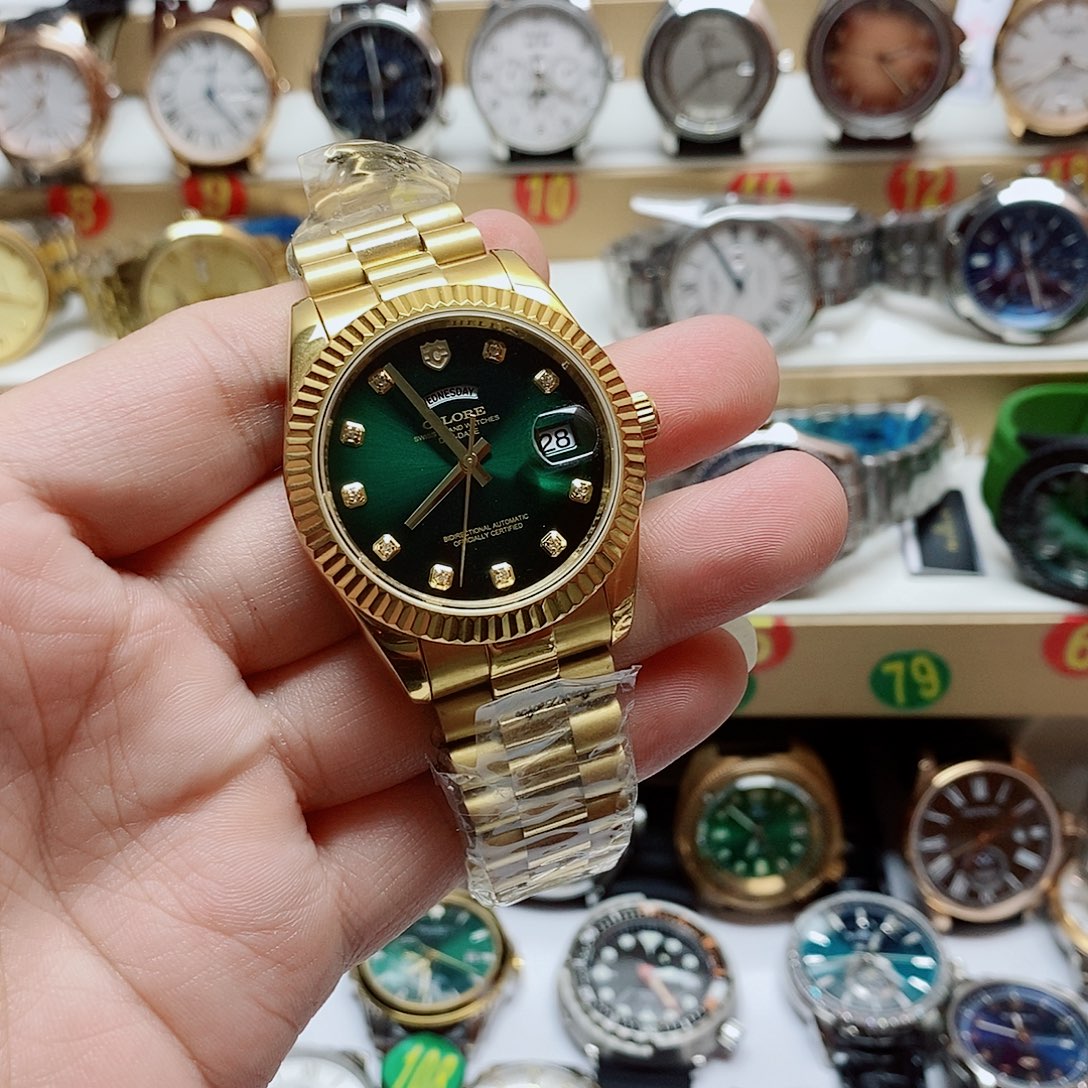 精钢全自动机械腕表