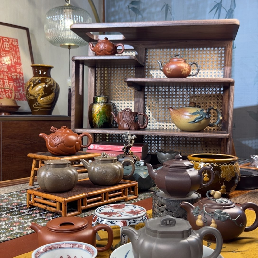 向***上茶壶紫砂全手工紫砂壶