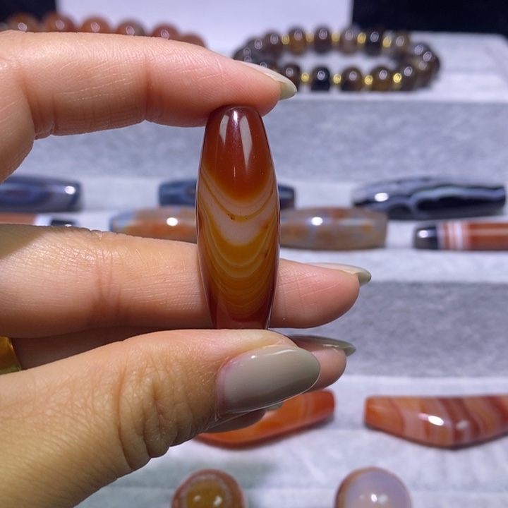 玛瑙/玉髓未镶嵌颈饰