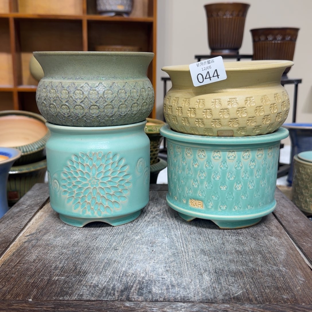 糖***子手工花盆 044 内口口径 10.5 cm 