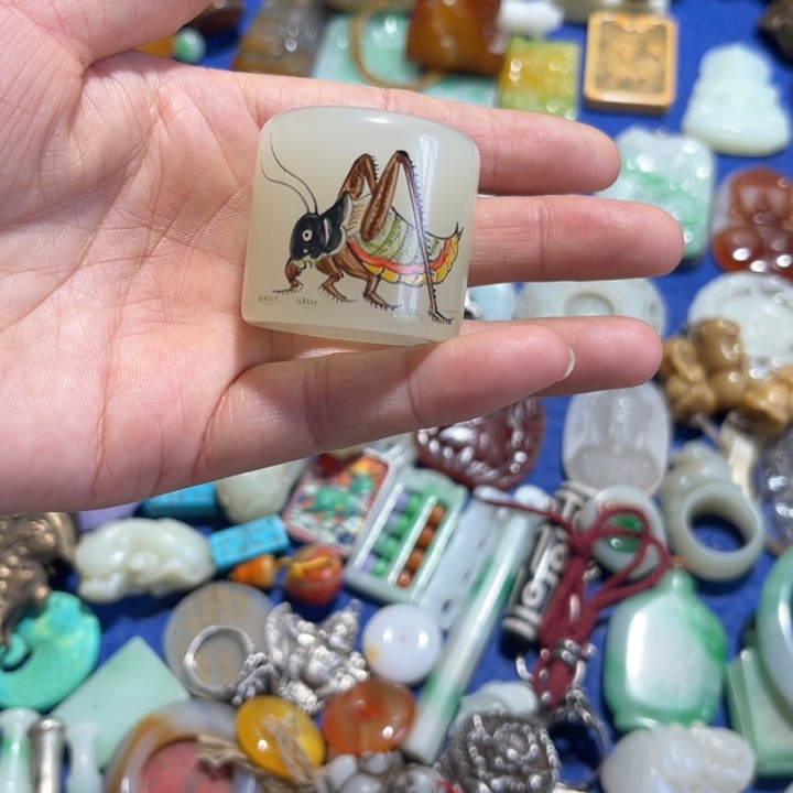 陶土高***?手把件