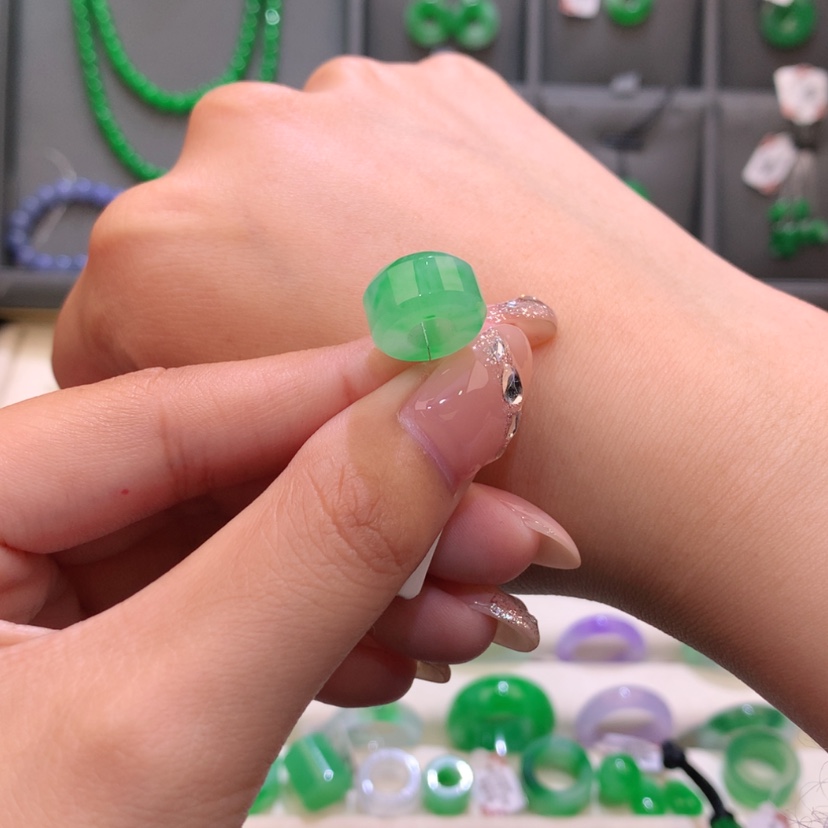 【闪购商品】未镶嵌戒指翡翠猫