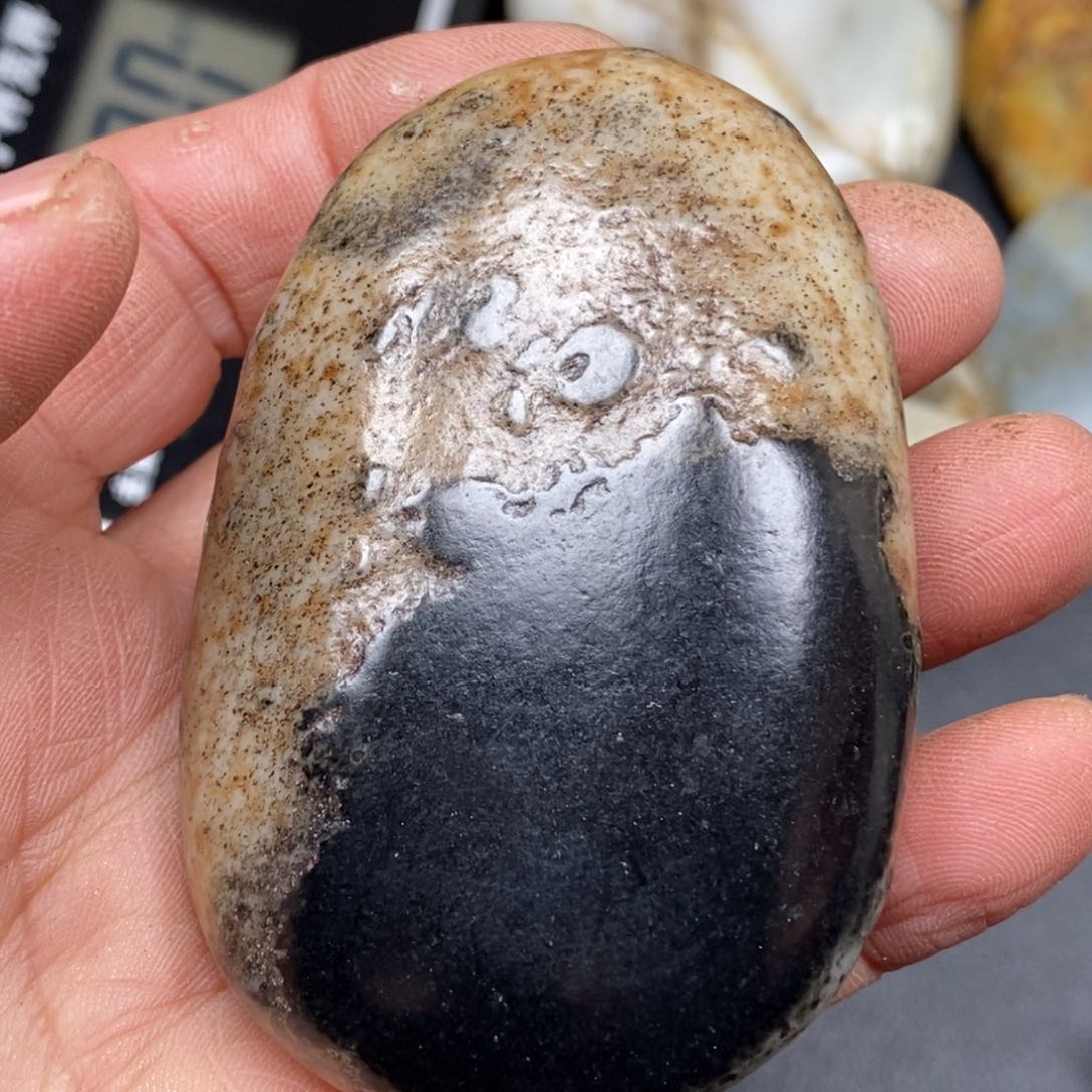 和田玉（糖玉）笔搁未镶嵌