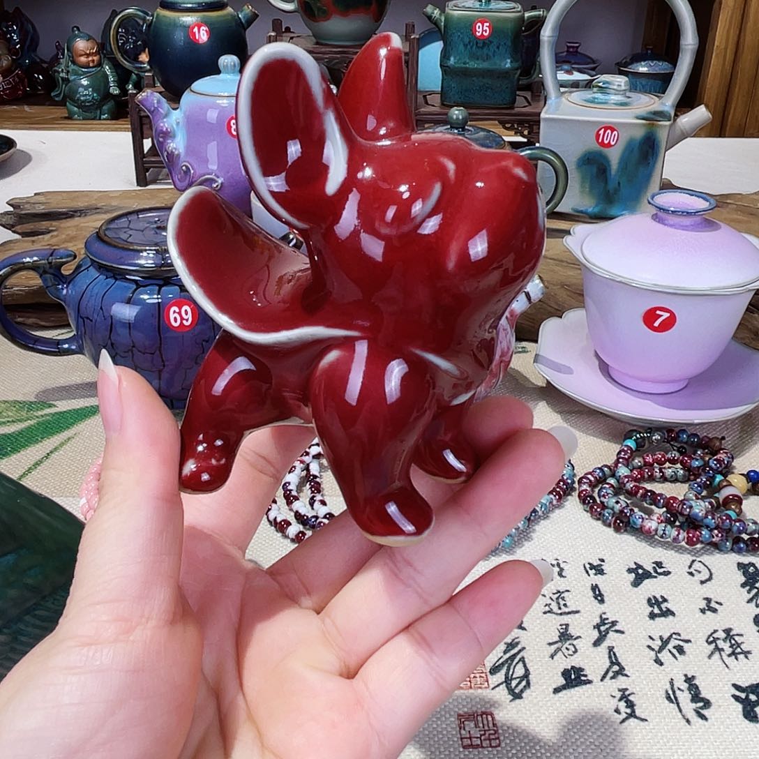壶禹州钧瓷艺术作品