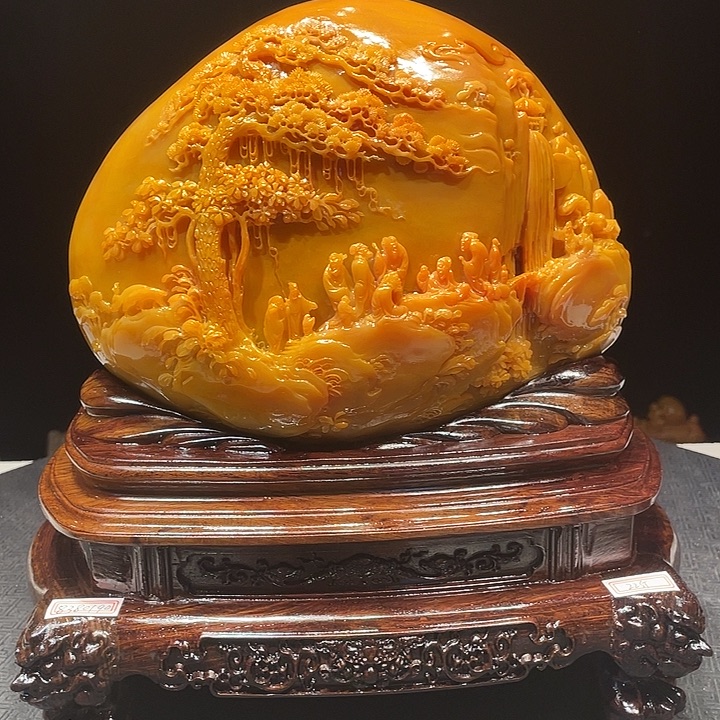 行***飞寿山石山水画欣赏