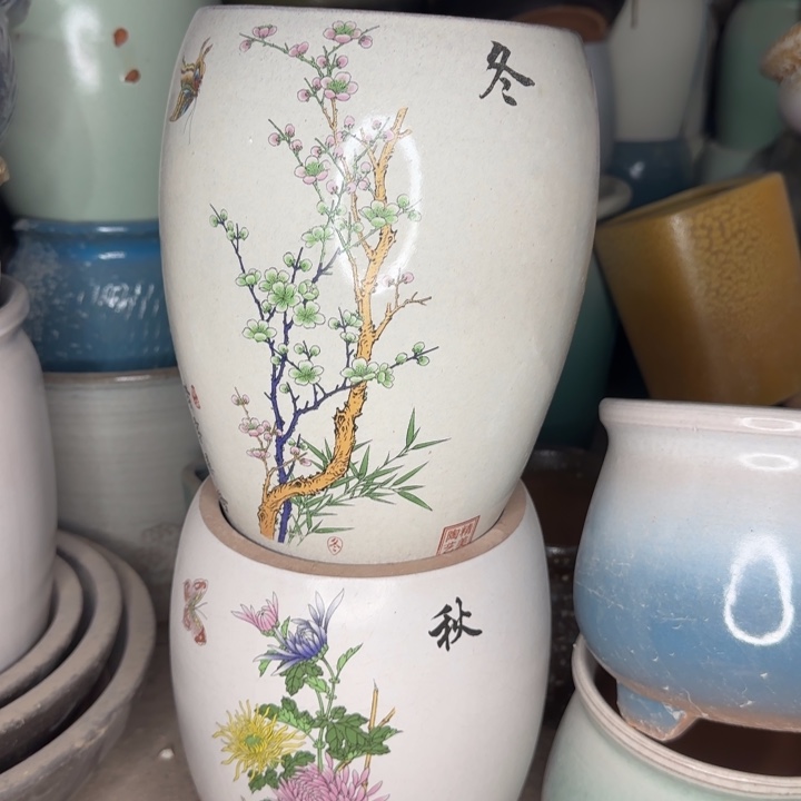 瑕疵花盆处理啦口15高22