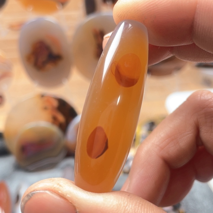 玛瑙/玉髓吊坠(不含链)未镶嵌