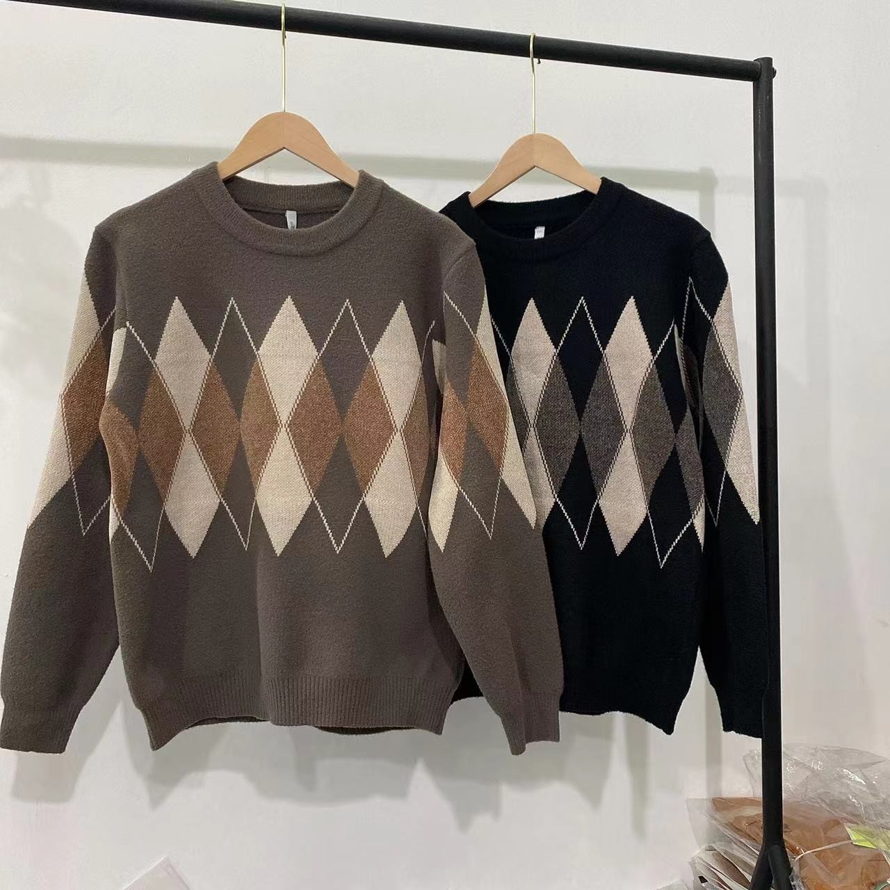 男士冬季打底保暖休闲毛衣