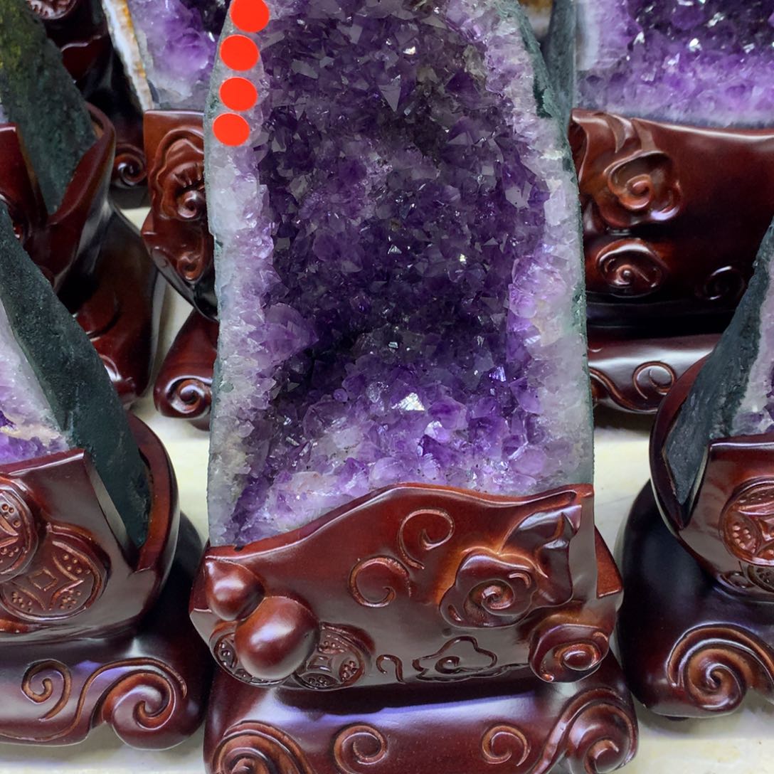 紫晶小葛摆件未镶嵌