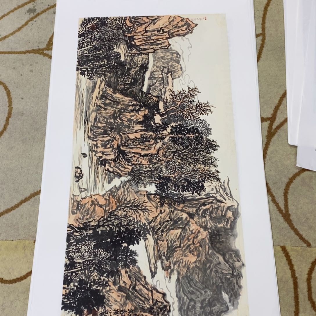 国画用****1许永州十张作品曈