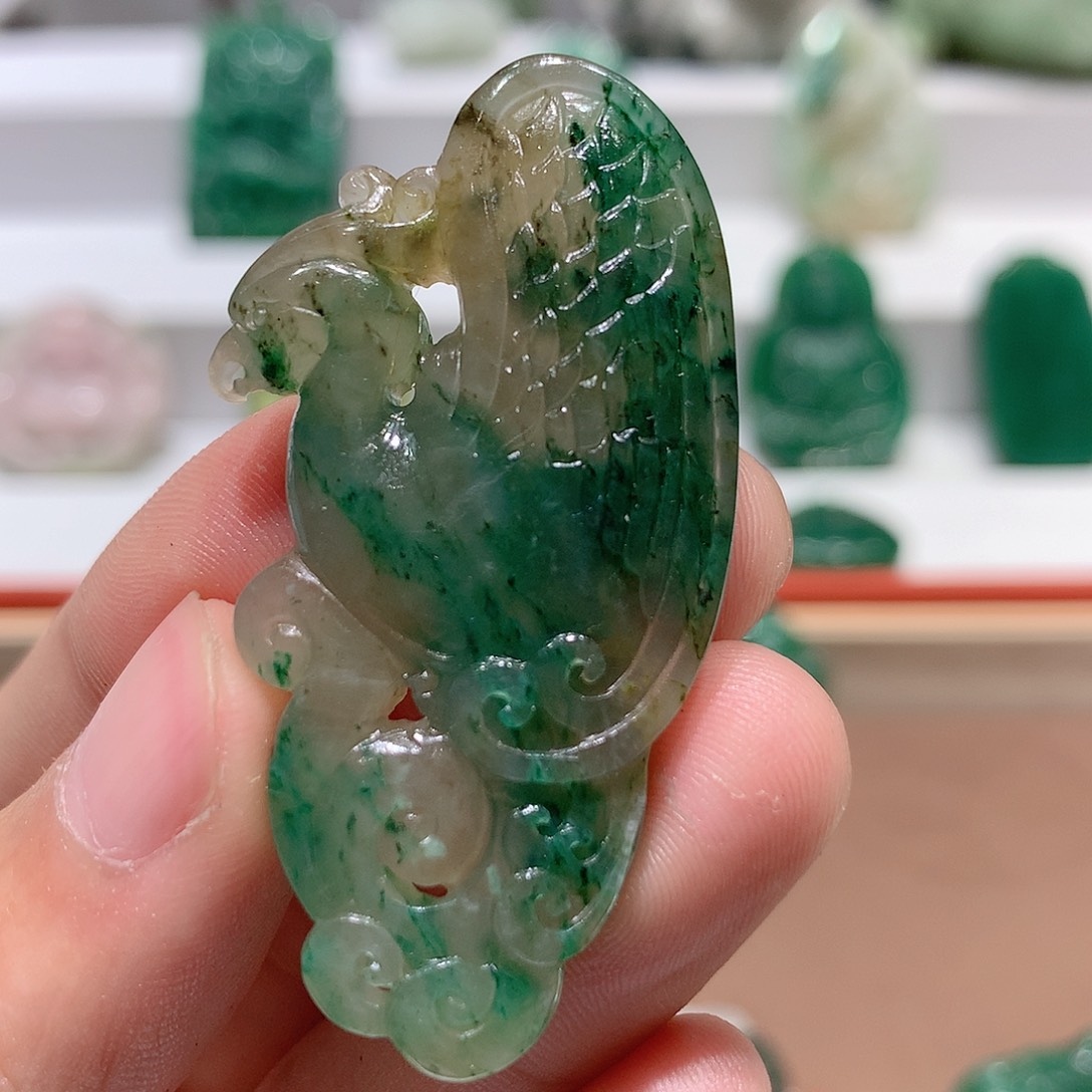 独山玉挂件未镶嵌