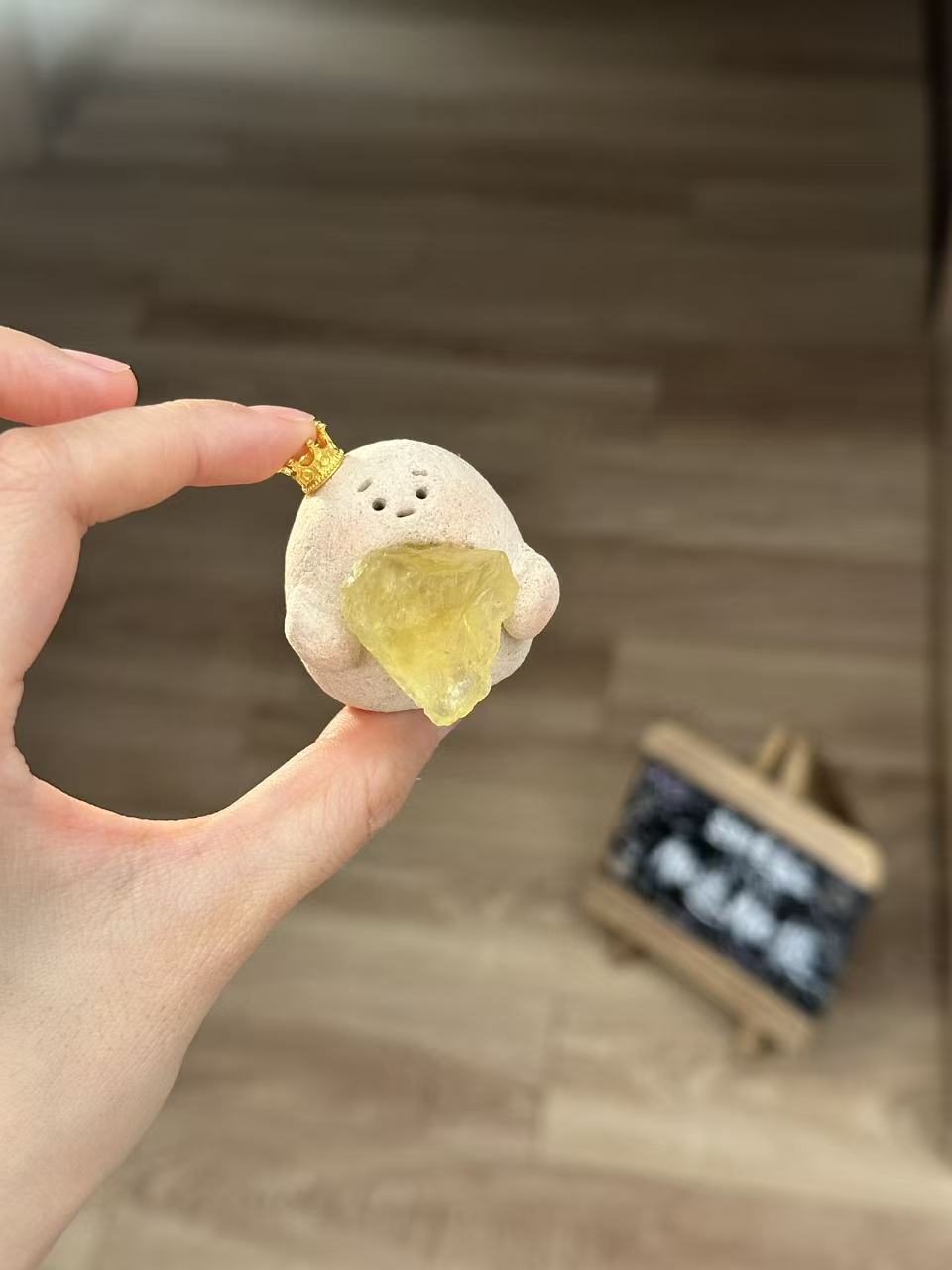 水晶小豆丁可爱黄水小精灵