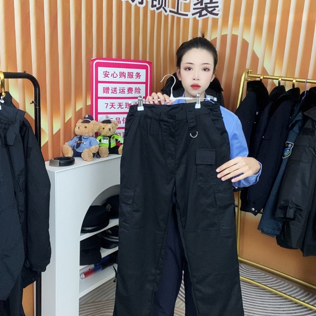 175码170码黑色511夏款多口袋保安裤训练裤