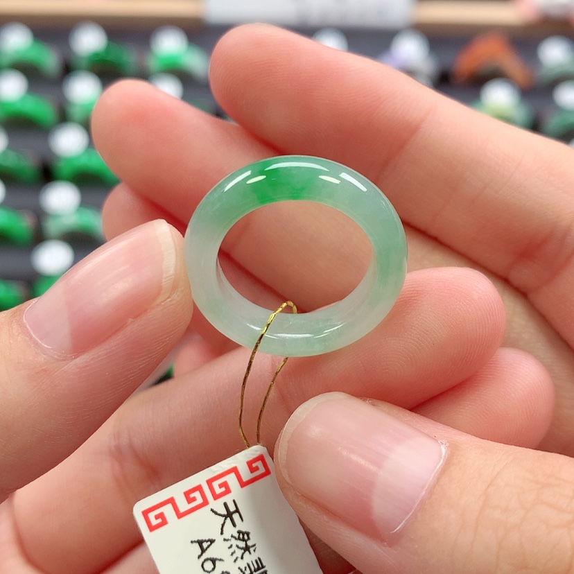 【闪购商品】未镶嵌戒指翡翠9号